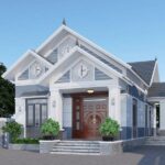 40+ Mẫu nhà cấp 4 mái Thái 3 phòng ngủ đẹp, hiện đại, phổ biến nhất hiện nay