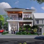 Những mẫu biệt thự 2 tầng hiện đại 100m2 đẹp, sang trọng