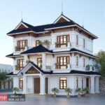 15 Mẫu Biệt Thự 3 Tầng 2 Mặt Tiền Sang Trọng, Đầy Thu Hút