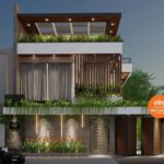 10 mẫu thiết kế nhà mặt tiền rộng 10m được yêu thích nhất