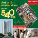 Mua chung cư Green Pearl Bắc Ninh, bảng giá trực tiếp từ CĐT