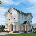 Mẫu Biệt thự đẹp 2 tầng