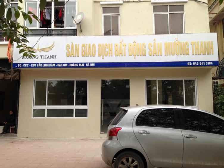 Sàn Mường Thanh chi nhánh Linh Đàm