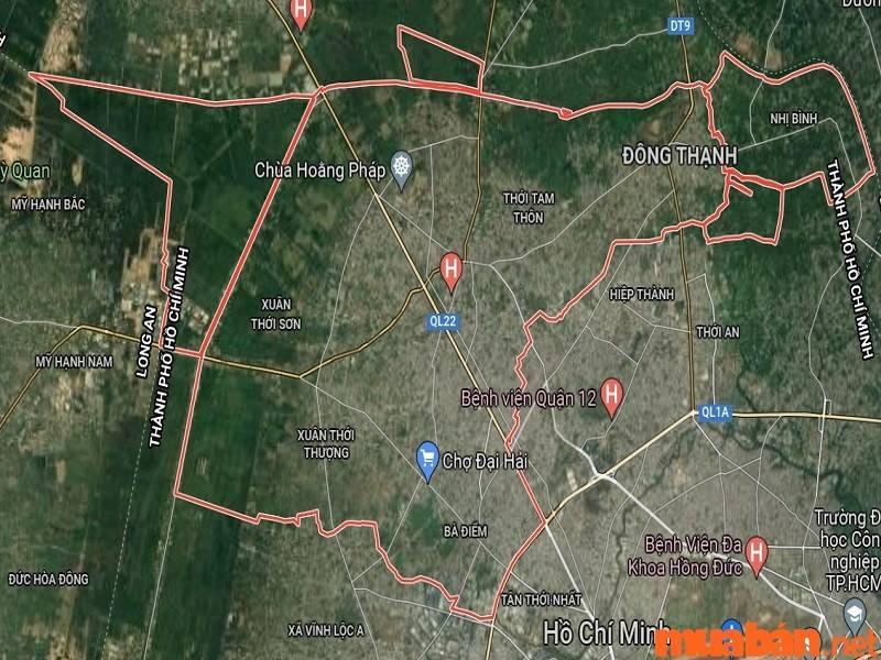 Vị trí địa lý thuận lợi của Hóc Môn