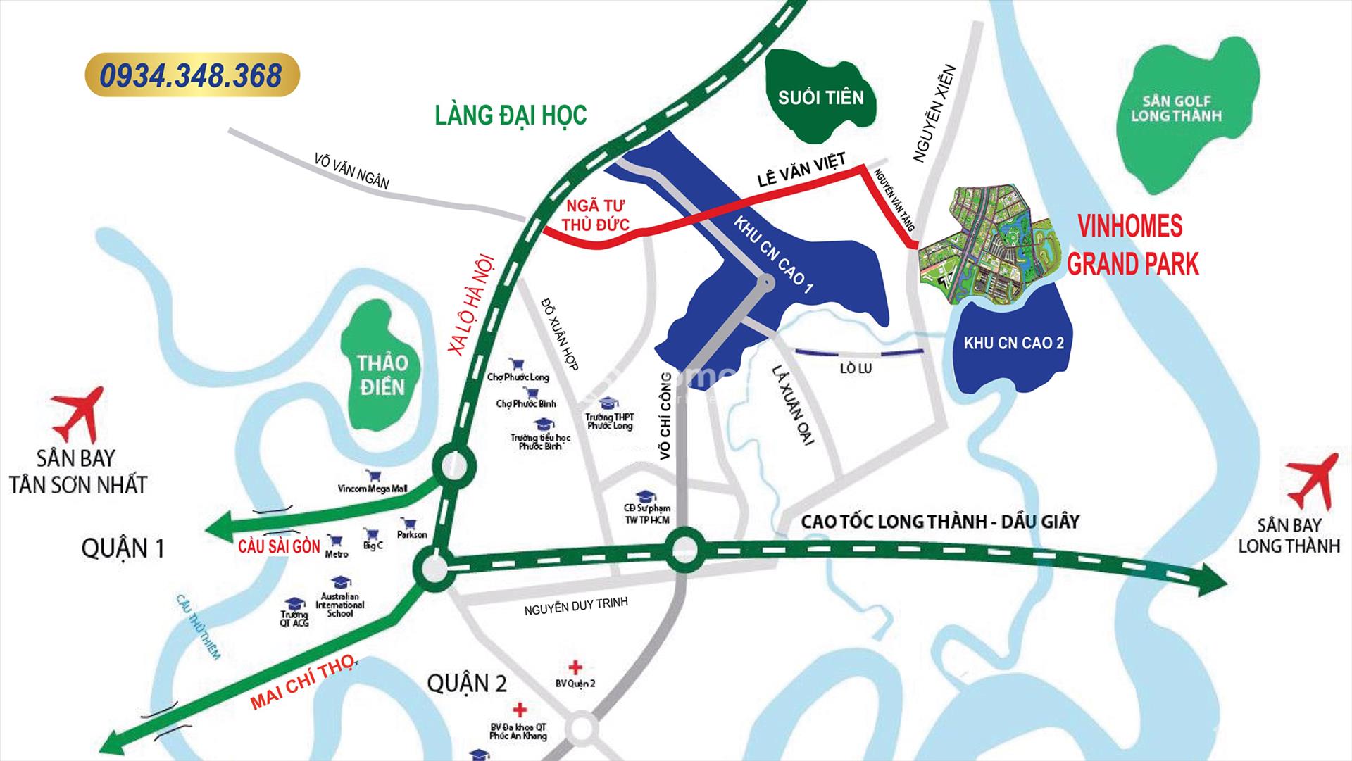 Bán Căn hộ chung cư Vinhomes Grand Park năm 2023