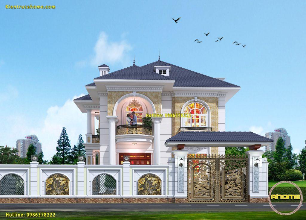 5 Mẫu thiết kế biệt thự 1 trệt 1 lầu đẹp và ấn tượng nhất Việt Nam