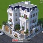 10+ mẫu biệt thự 2 mặt tiền đẹp, đón đầu xu hướng thiết kế mới