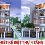55+ Mẫu thiết kế biệt thự 4 tầng đẹp, hiện đại & đẳng cấp