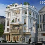 Mẫu biệt thự 4 tầng 1 tum phong cách tân cổ điển (MSP: BT092003)