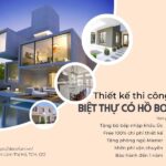 BST +17 Mẫu biệt thự có hồ bơi đẹp đặt bể chuẩn phong thủy