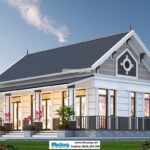 10 Mẫu nhà vườn 1 tầng mái Thái đẹp rẻ từ 300 triệu