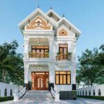 50+ Mẫu nhà tân cổ điển 2 tầng đẹp, hiện đại 2023