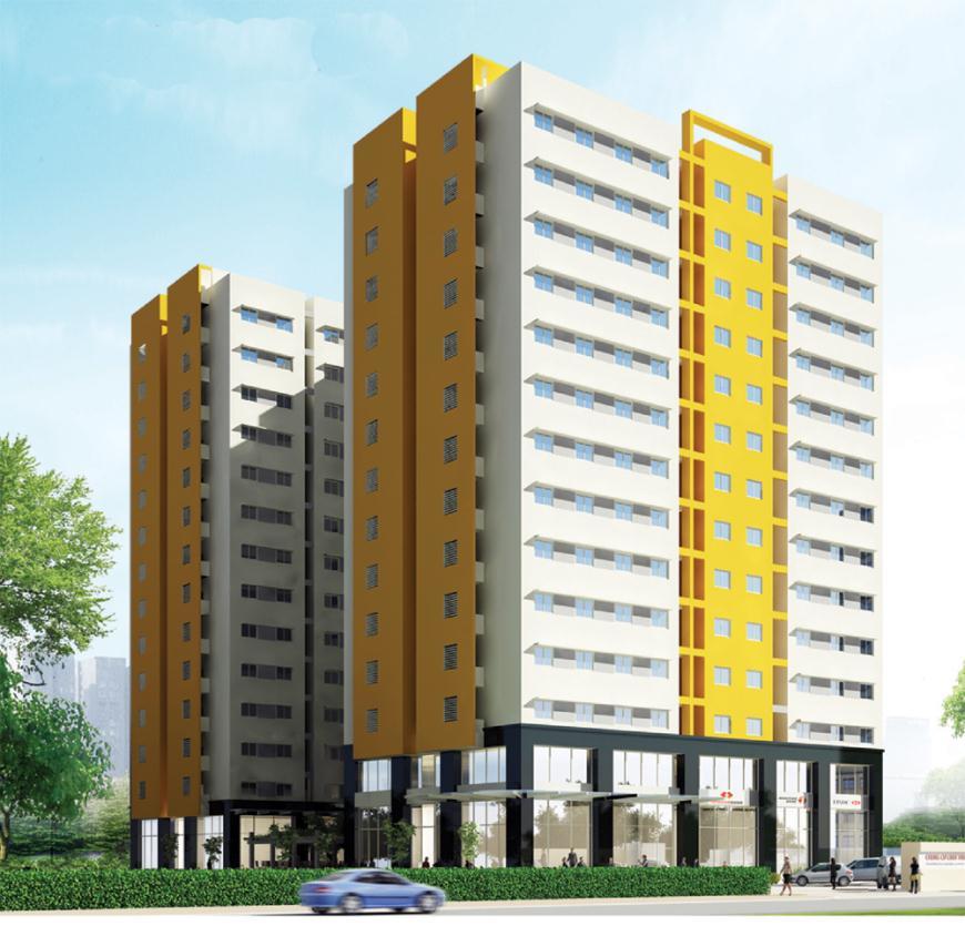 Phối cảnh dự án Chung cư Linh Trung