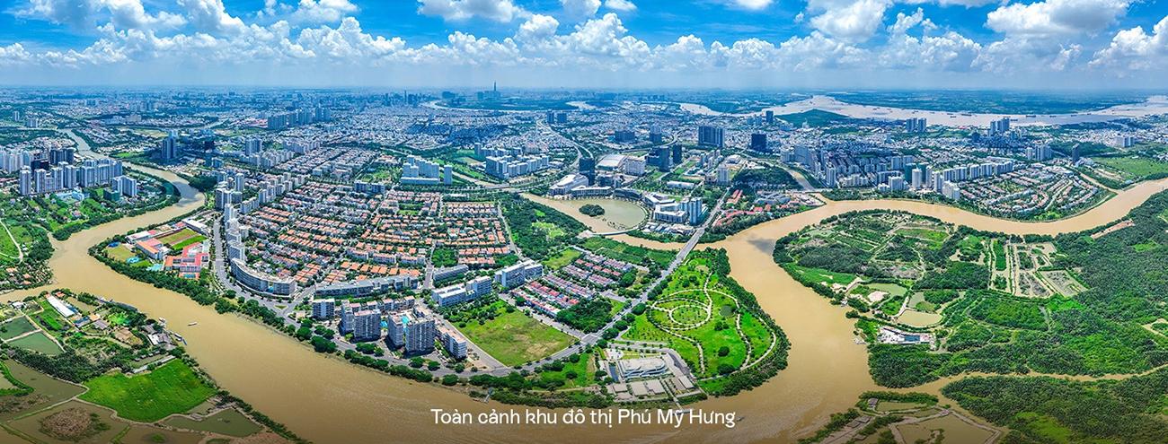 Toàn cảnh khu đô thị Phú Mỹ Hưng