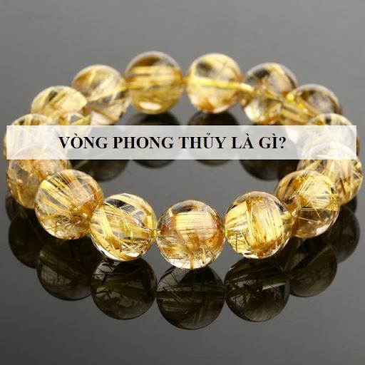 vòng tay phong thủy thạch anh tóc vàng