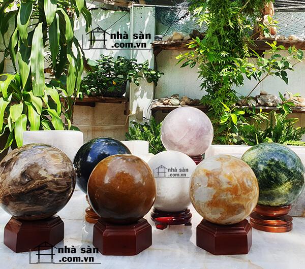 Quả Cầu Đá Phong Thủy Tự Nhiên
