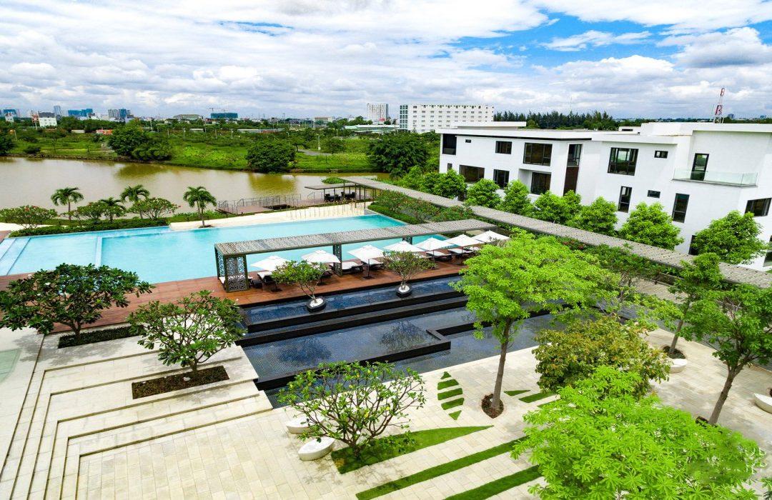 Hình thực tế khu biệt thự Lucasta Villa Quận 9