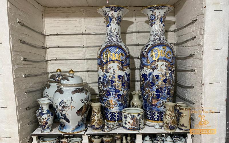 Bộ đồ thờ cúng bằng gốm