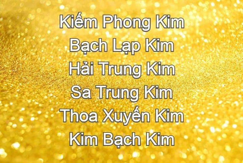 dây chuyền cho mệnh kim