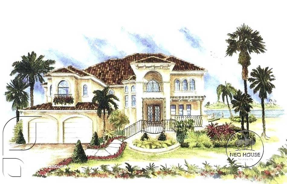 Biệt thự tân cổ điển. Ảnh 1