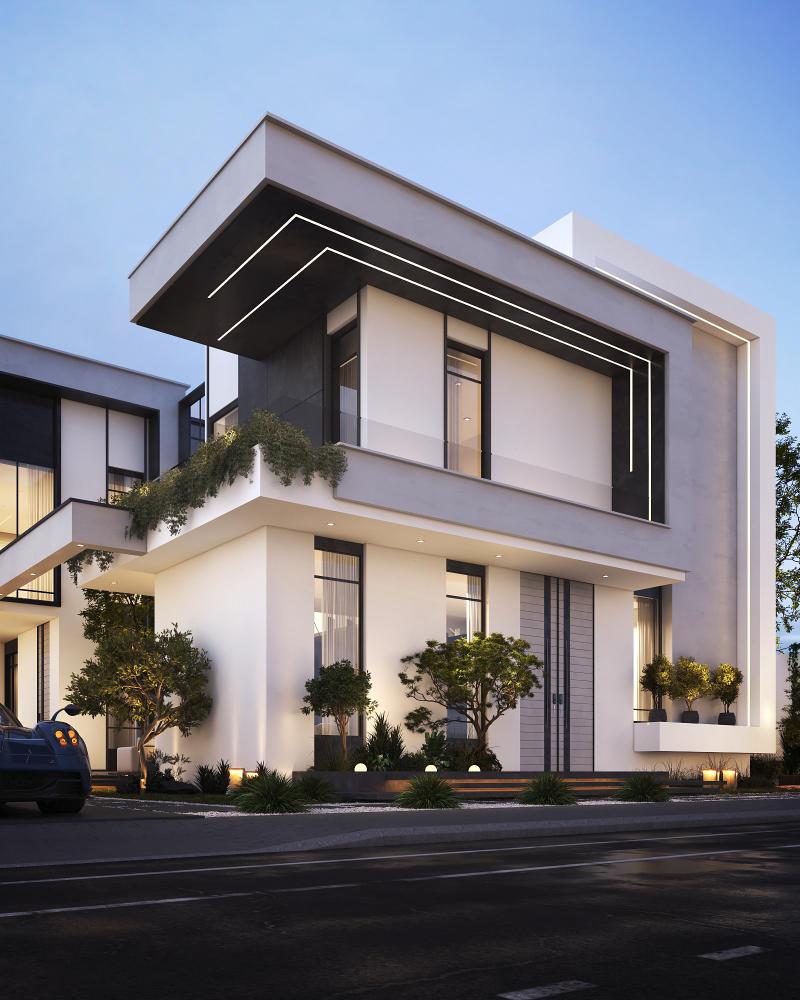 Mẫu biệt thự mini sân vườn đẹp 2 tầng