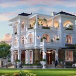 11+ mẫu biệt thự 3 tầng tân cổ điển đẹp, SANG TRỌNG 2023