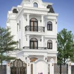 Gợi ý mẫu thiết kế biệt thự 3 tầng tân cổ điển đẹp, sang trọng