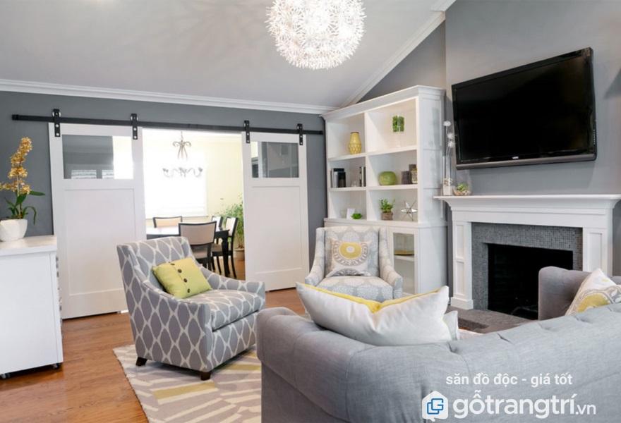 PHÒNG KHÁCH TUỔI NHÂM TUẤT HỢP PHONG THỦY