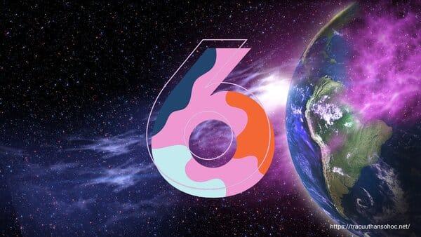 ố 6 trong biểu đồ ngày sinh Thần Số Học