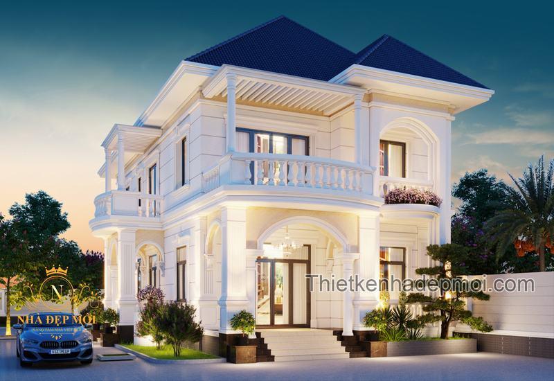 nhà 1 trệt 1 lầu 4 phòng ngủ