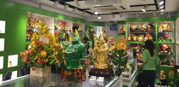 cửa hàng bán đá phong thủy uy tín tại TPHCM
