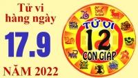 Tử vi hôm nay, tử vi 12 con giáp ngày 17/9/2022: Tuổi Mão làm gì cũng may mắn