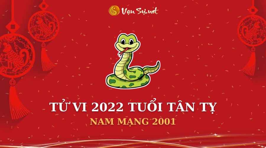 Tử vi năm 2022 của nam mạng tuổi Tân Tỵ sinh năm 2001