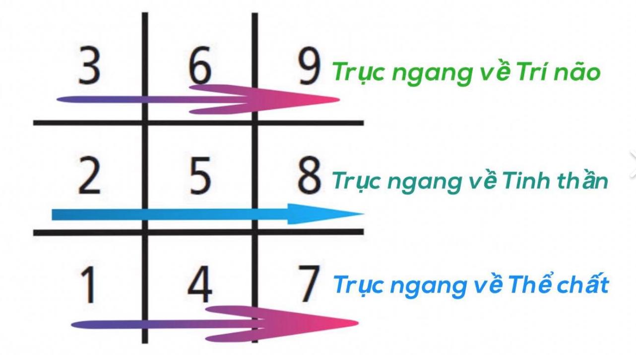 Ý nghĩa các con số biểu đồ ngày sinh numerology