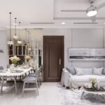 Top 20 mẫu thiết kế nhà chung cư 50m2 - 2 phòng ngủ đẹp nhất
