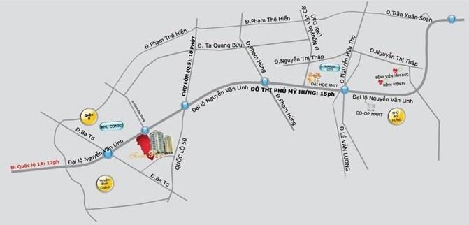 Vị trí Căn hộ Terra Rosa