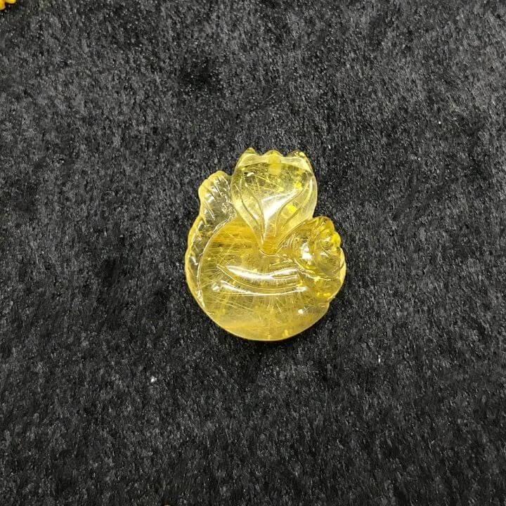 hồ ly thạch anh tóc vàng có tác dụng gì về mặt tình duyên