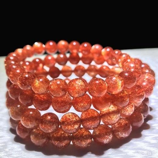 Vòng đá mặt trời sunstone