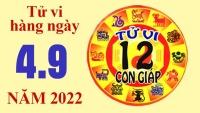 Tử vi hôm nay, xem tử vi 12 con giáp ngày 4/9/2022: Tuổi Ngọ mất nguồn thu