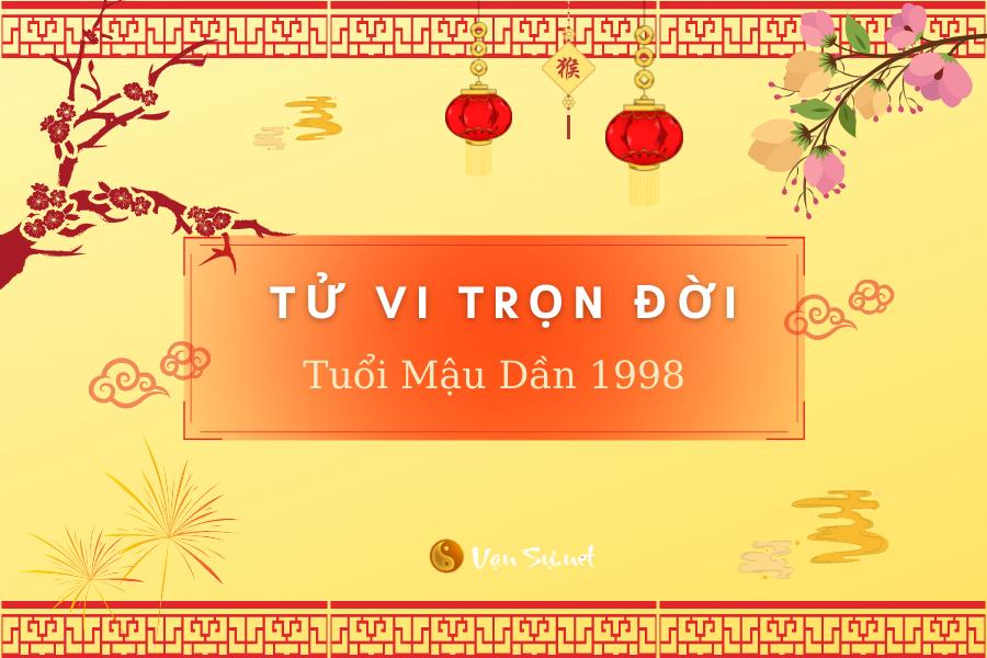 Chuyện tình cảm của nữ tuổi Mậu Dần 1998