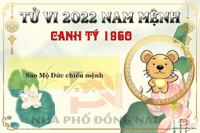 Sao Chiếu Mệnh Năm 2022 Của Tuổi Canh Tý 1960 Nam Mạng