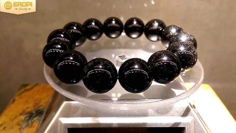Vòng tay thạch anh đen