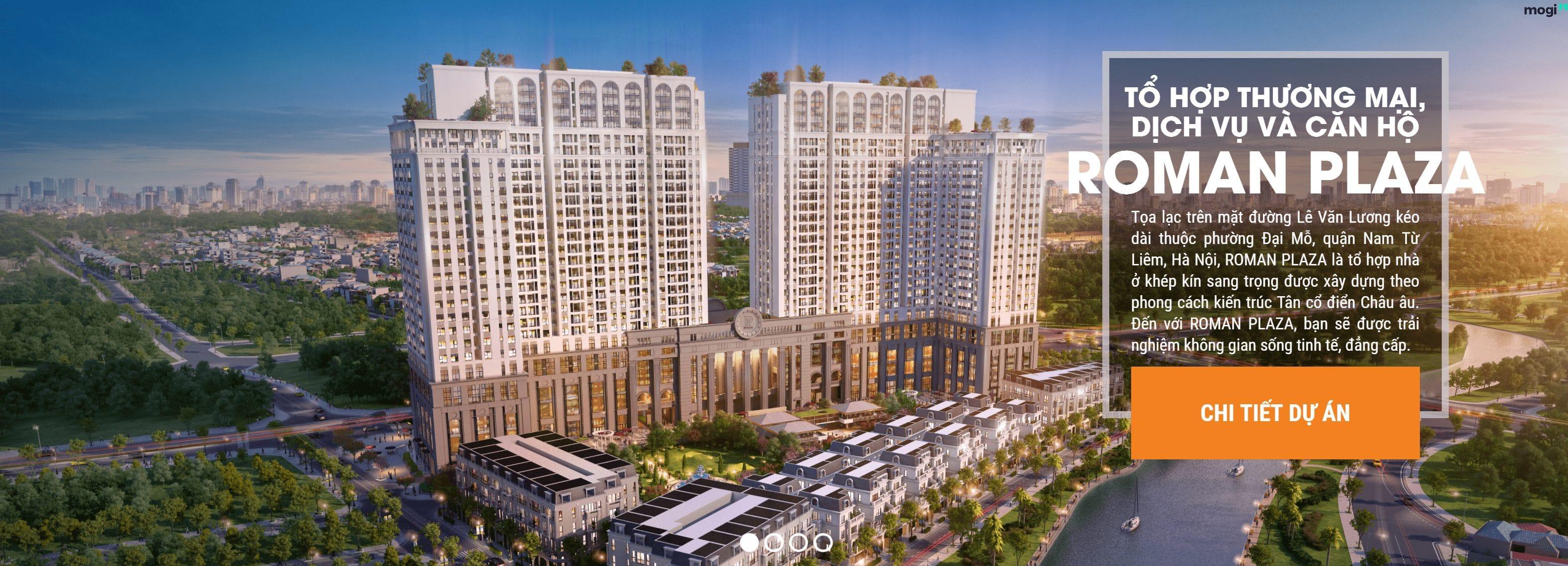 Tổ hợp Dự án Chung cư Roman Plaza baner