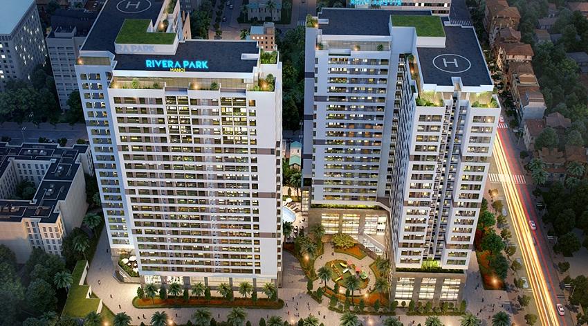 Phối cảnh dự án rivera park Hà Nội