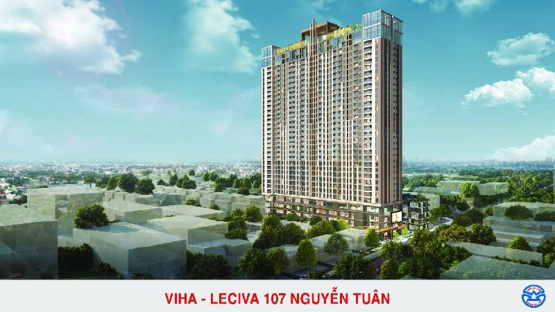 Phối cảnh mới nhất chung cư viha complex