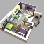 20+ Mẫu thiết kế căn hộ 80m2 2 phòng ngủ đẹp nhất hiện nay