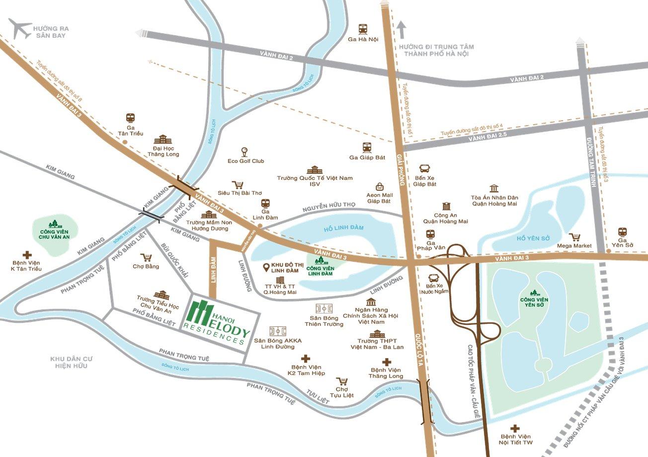 Chung cư Ha Noi Melody Linh Đàm