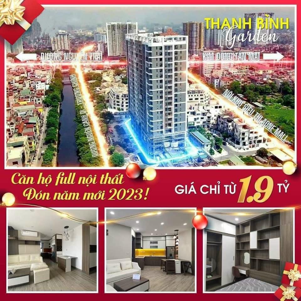 Mở bán chung cư Thanh Bình Garden