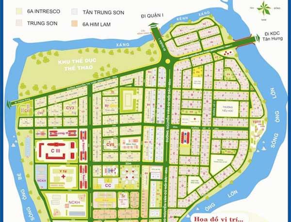 VỊ TRÍ KHU DÂN CƯ TRUNG SƠN