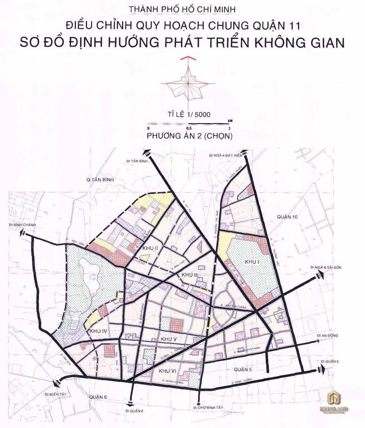 Bản đồ quy hoạch Quận 11